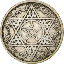 Morocco, Mohammed V, 100 Francs, 1953, Paris, Silver, AU(50-53), KM:52