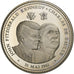 Francia, medaglia, Vème République, Kennedy-De Gaulle, Rame-nichel, FDC