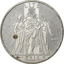 Frankrijk, 10 Euro, 2012, Paris, PR, Zilver, Gadoury:EU 516, KM:2073
