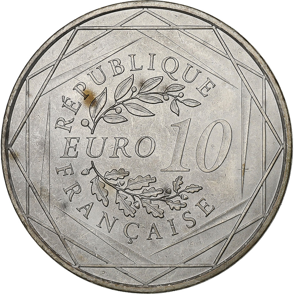 Frankrijk, 10 Euro, 2012, Paris, PR, Zilver, Gadoury:EU 516, KM:2073