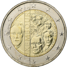 Luxembourg, 2 Euro, Dynastie Nassau-Weilbourg, 2015, MS(63), Bi-Metallic, KM:New