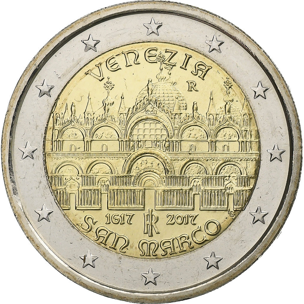 Italië, 2 Euro, San Marco, 2017, Rome, Bi-Metallic, UNC, KM:411