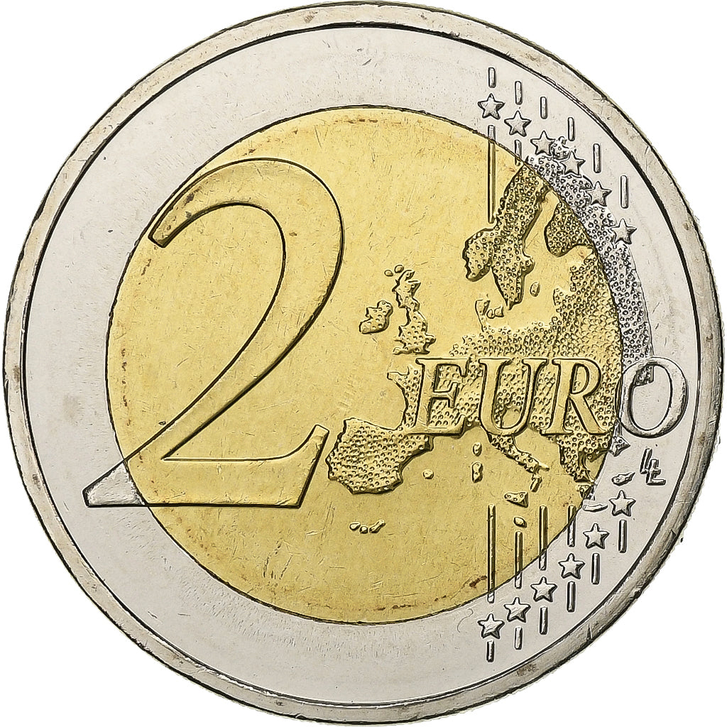 Grécia, 2 Euro, 2017, Bimetálico, MS(64), KM:New