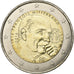 Francja, 2 Euro, 2016, François Mitterand, MS(64), Bimetaliczny