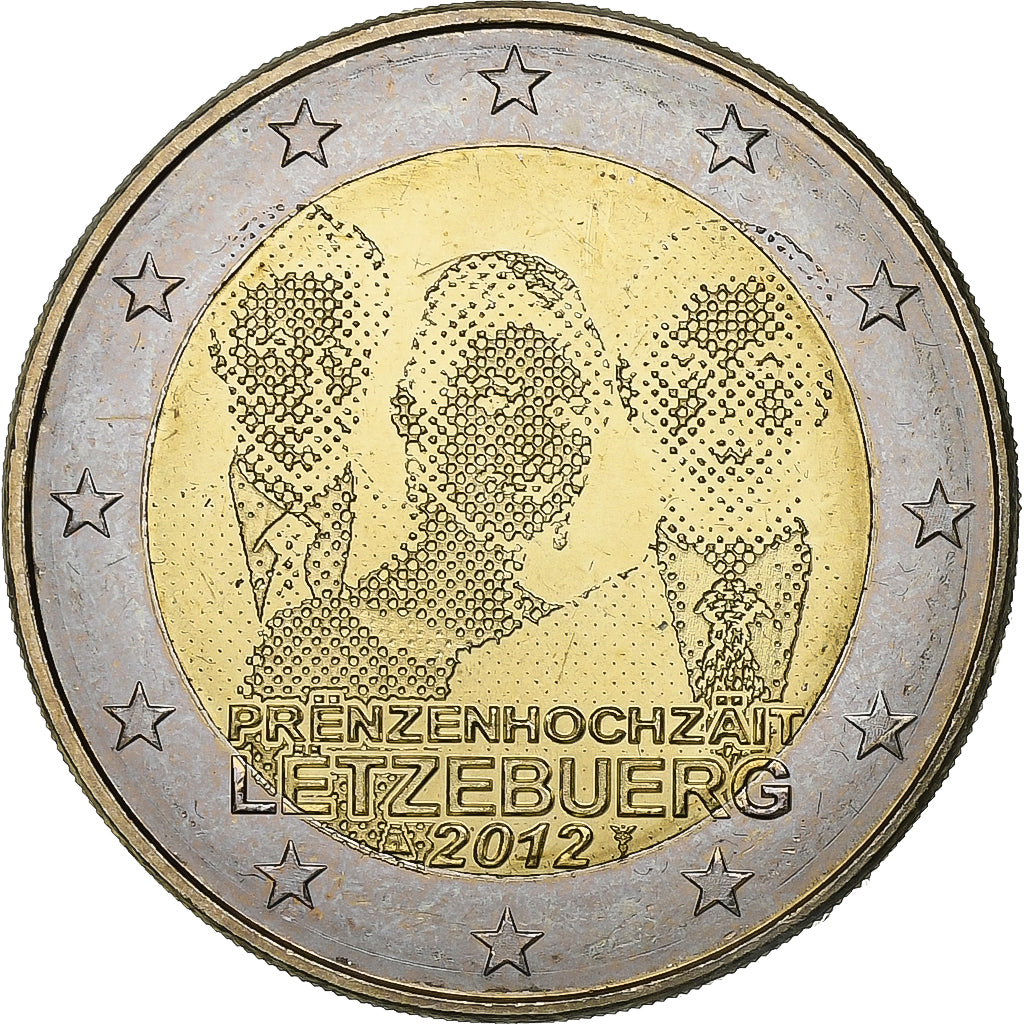 Luxemburgo, 2 Euro, 2012, Utrecht, Bimetálico, MS(63), KM:120