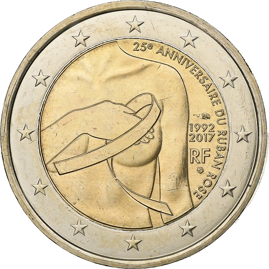 France, 2 Euro, 2017, Paris, Bi-Metallic, MS(63)
