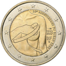 France, 2 Euro, 2017, Paris, Bi-Metallic, MS(63)