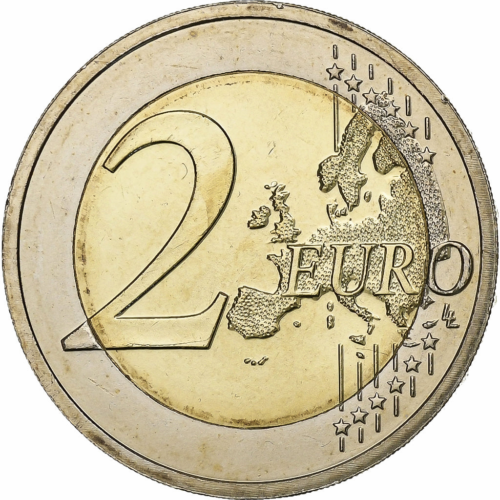 Luxemburgo, Henri, 2 Euro, 2011, Bimetálico, MS(63), KM:116