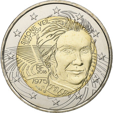 France, 2 Euro, 2018, Paris, Bi-Metallic, MS(63), KM:New