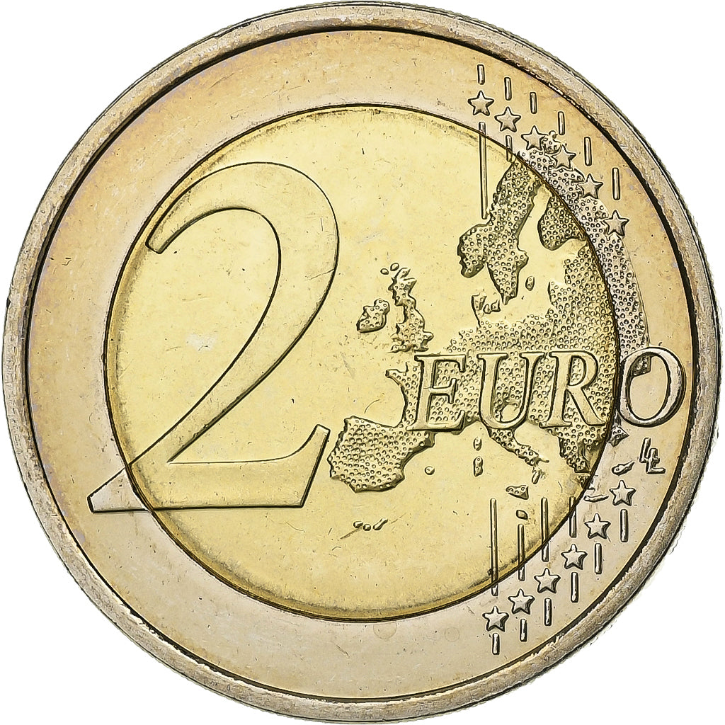 Finlandia, 2 Euro, 2014, Vantaa, Bi-metallico, SPL-