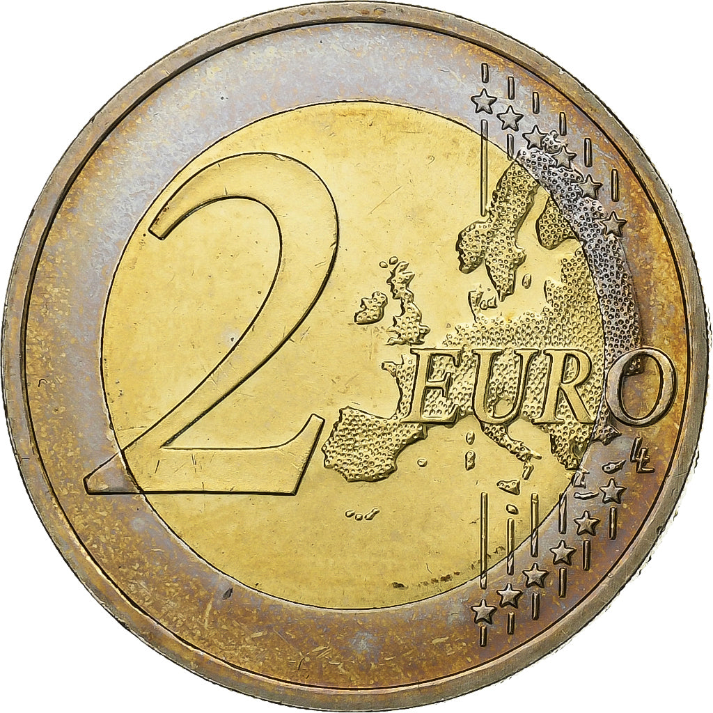 Niemcy, 2 Euro, 2014, Stuttgart, Bimetaliczny, MS(63), KM:New