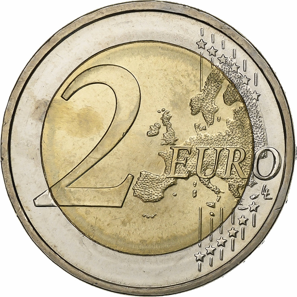 République fédérale allemande, 2 Euro, 2018, Hambourg, Bimétallique, SPL+