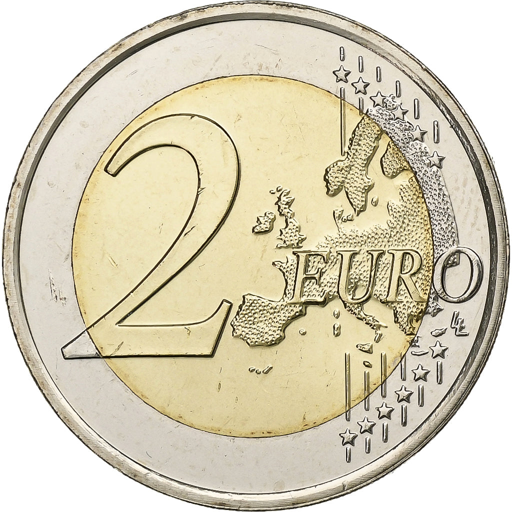 Malta, 2 Euro, 2014, Bi-Metallic, UNC-