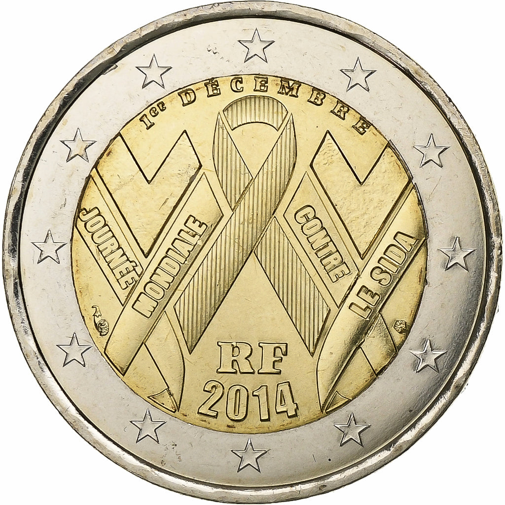 France, 2 Euro, 2014, Bimétallique, SPL, Gadoury:19