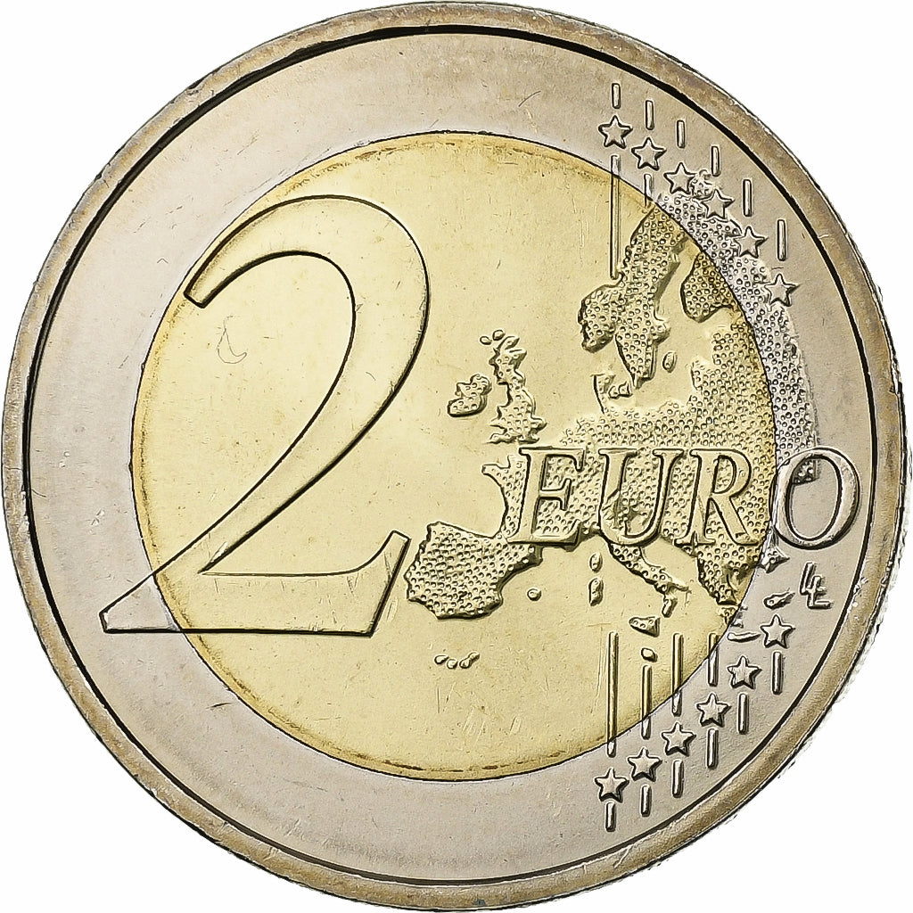 Niemcy, 2 Euro, 2015, Hambourg, Bimetaliczny, MS(63), KM:New