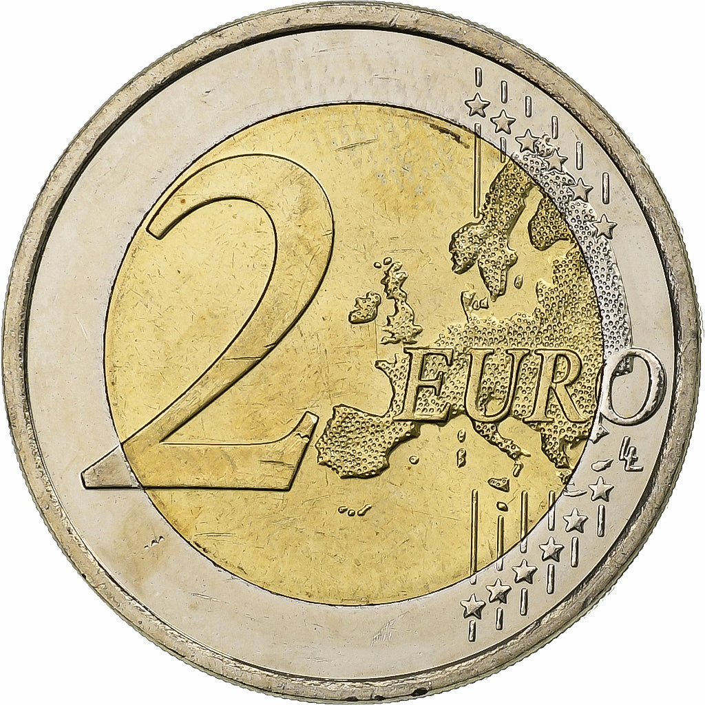 Finlandia, 2 Euro, 2015, Vantaa, Bimetálico, SC