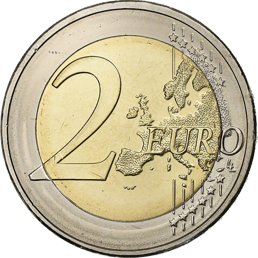 Germany, 2 Euro, 25 years, 2015, Hambourg, MS(63), Bi-Metallic, KM:New