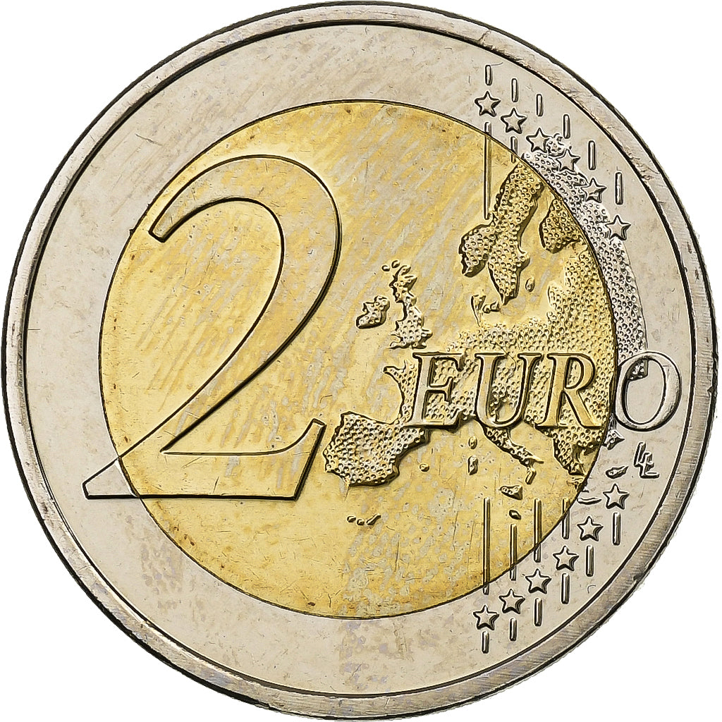 Słowenia, 2 Euro, 2014, Bimetaliczny, MS(63), KM:New