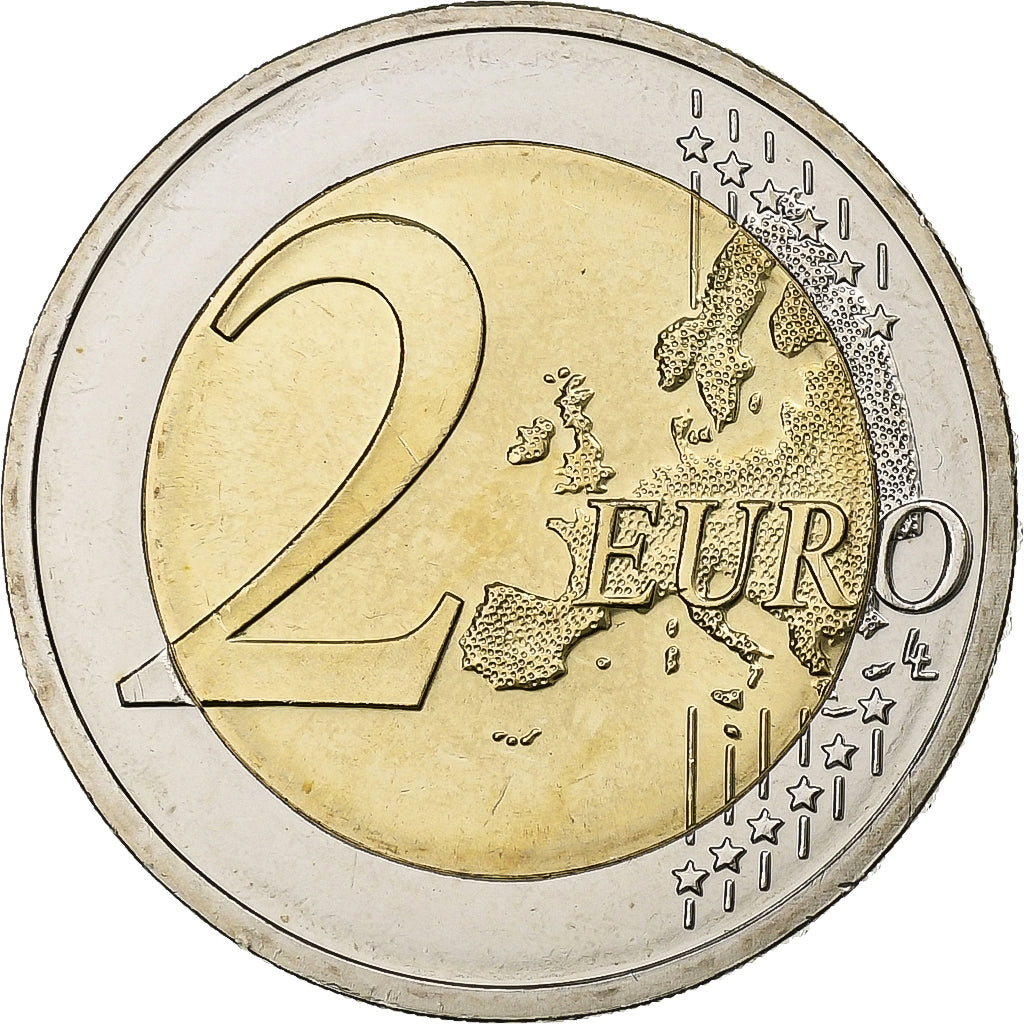 Niemcy - RFN, 2 Euro, Helmut Schmidt, 2018, Karlsruhe, MS(64), Bimetaliczny