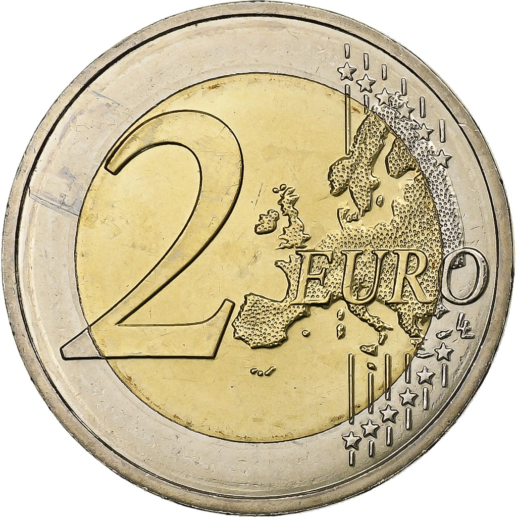 Francja, 2 Euro, 2017, Paris, Bimetaliczny, MS(64), KM:New
