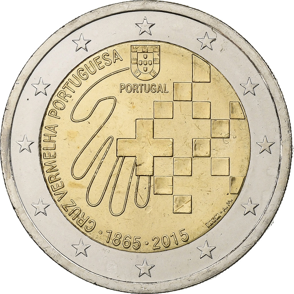 Portogallo, 2 Euro, 2015, Lisbon, Bi-metallico, SPL
