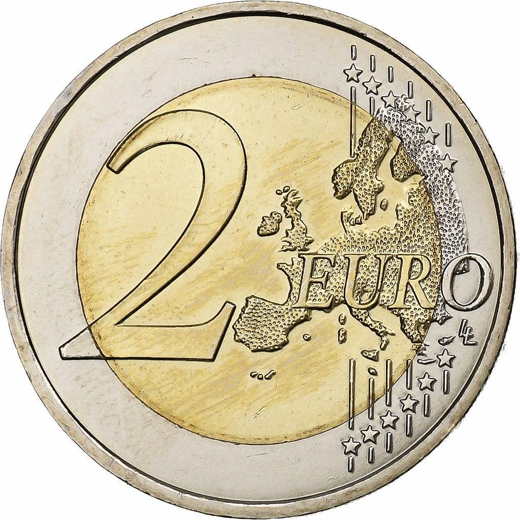 Frankrijk, 2 Euro, 2015, Paris, Bi-Metallic, UNC-