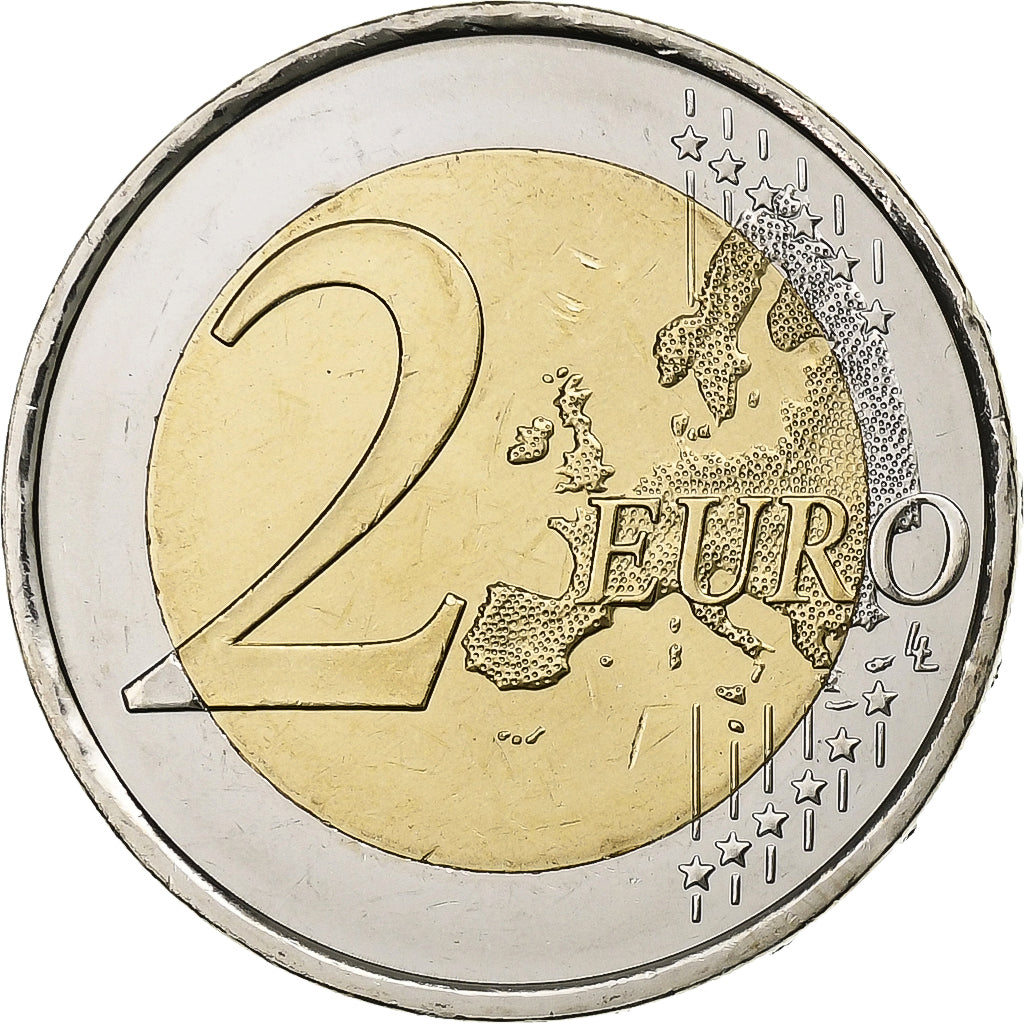 Spagna, 2 Euro, 2017, Bi-metallico, SPL