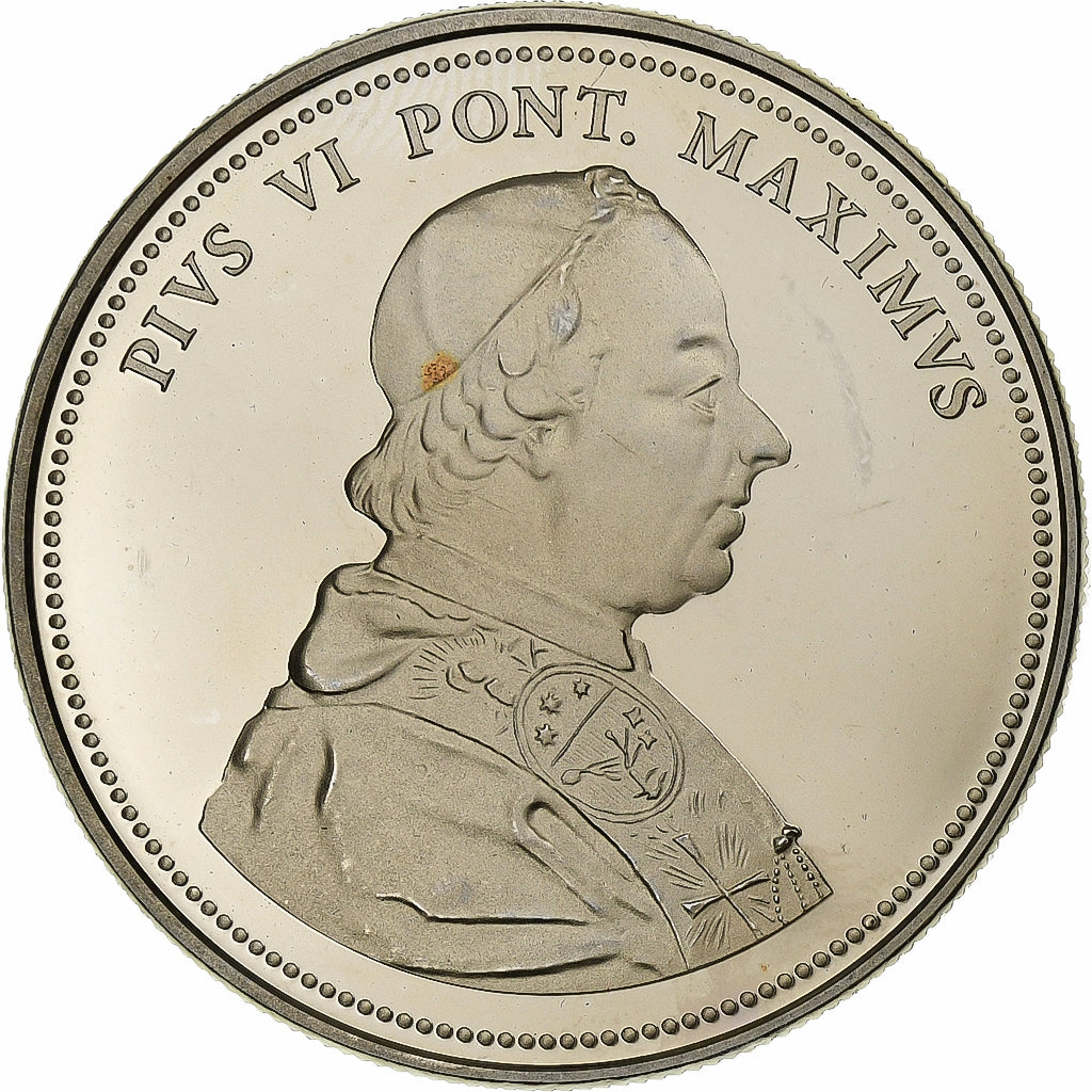 Vatican, Medal, Le Pape Pie VI, Copper-nickel, MS(64)