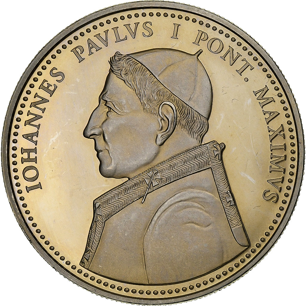Vaticano, medaglia, Jean-Paul I, Rame-nichel, SPL