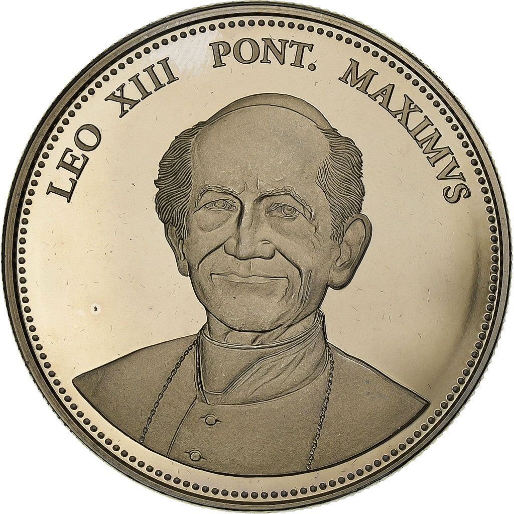 France, Medal, Leo XIII, Nickel, MS(65-70)