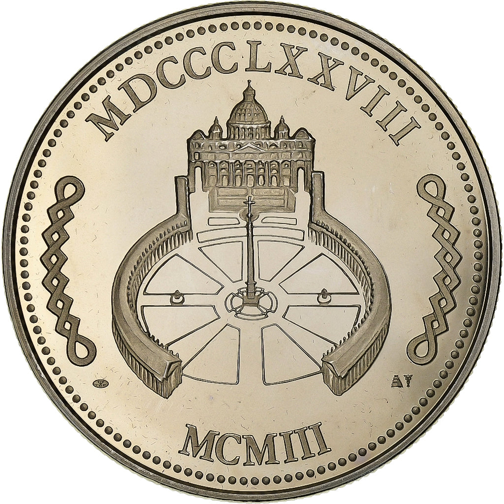France, Medal, Leo XIII, Nickel, MS(65-70)