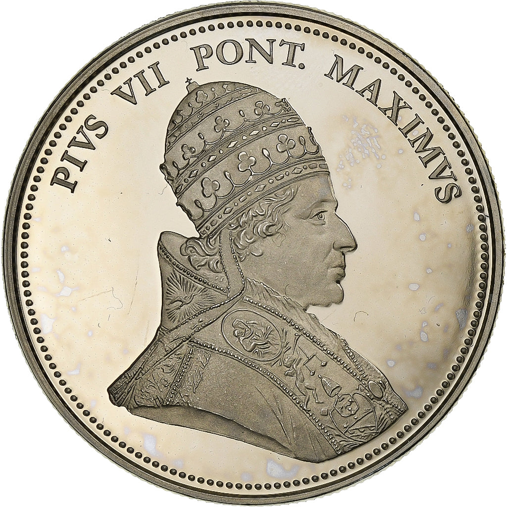 Vaticaan, Medaille, Le Pape Pie VII, Cupro-nikkel, UNC