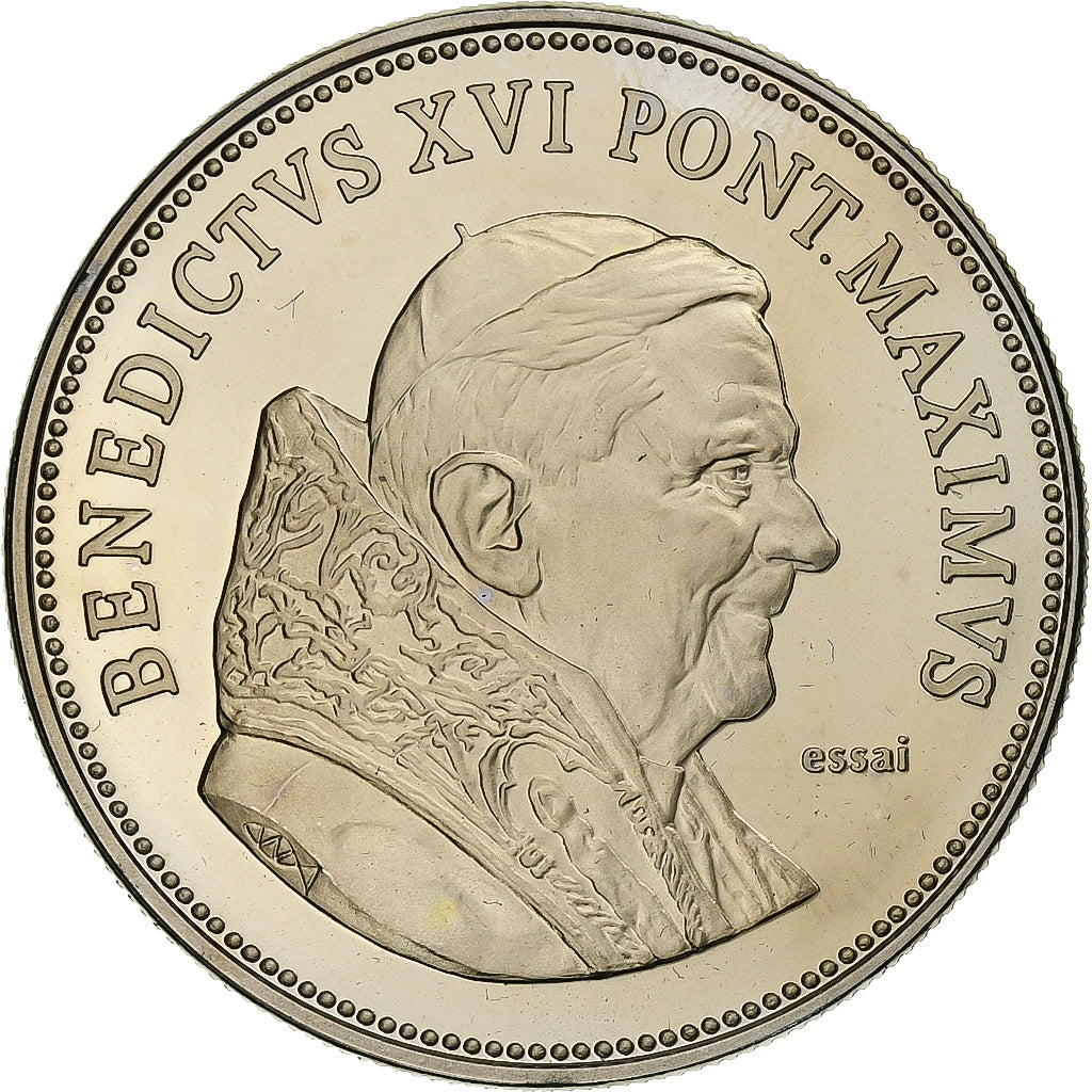 Vaticano, medalla, Benoit XVI, 2010, Cobre - níquel, FDC