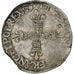 France, 1/4 Ecu, 1579, Nantes, Silver, VF(30-35), Sombart:4662