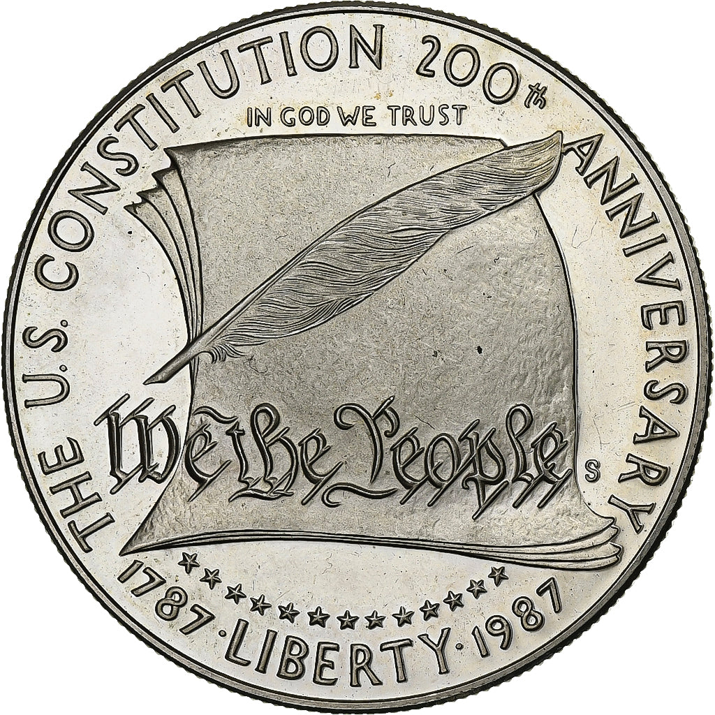 United States, Dollar, 1987, U.S. Mint, Proof, Silver, MS(60-62), KM:220