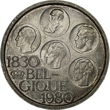 Belgium, 500 Francs, 500 Frank, 1980, Brussels, Silver Clad Copper-Nickel