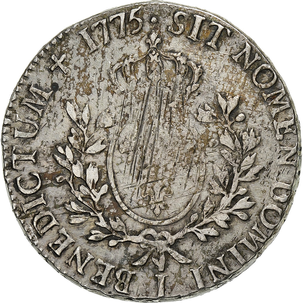France, Louis XVI, Ecu, Écu aux branches d'olivier, 1775, Limoges, Argent, TB+