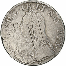 França, Louis XV, Ecu aux branches d'olivier, 1726, Paris, Prata, F(12-15)