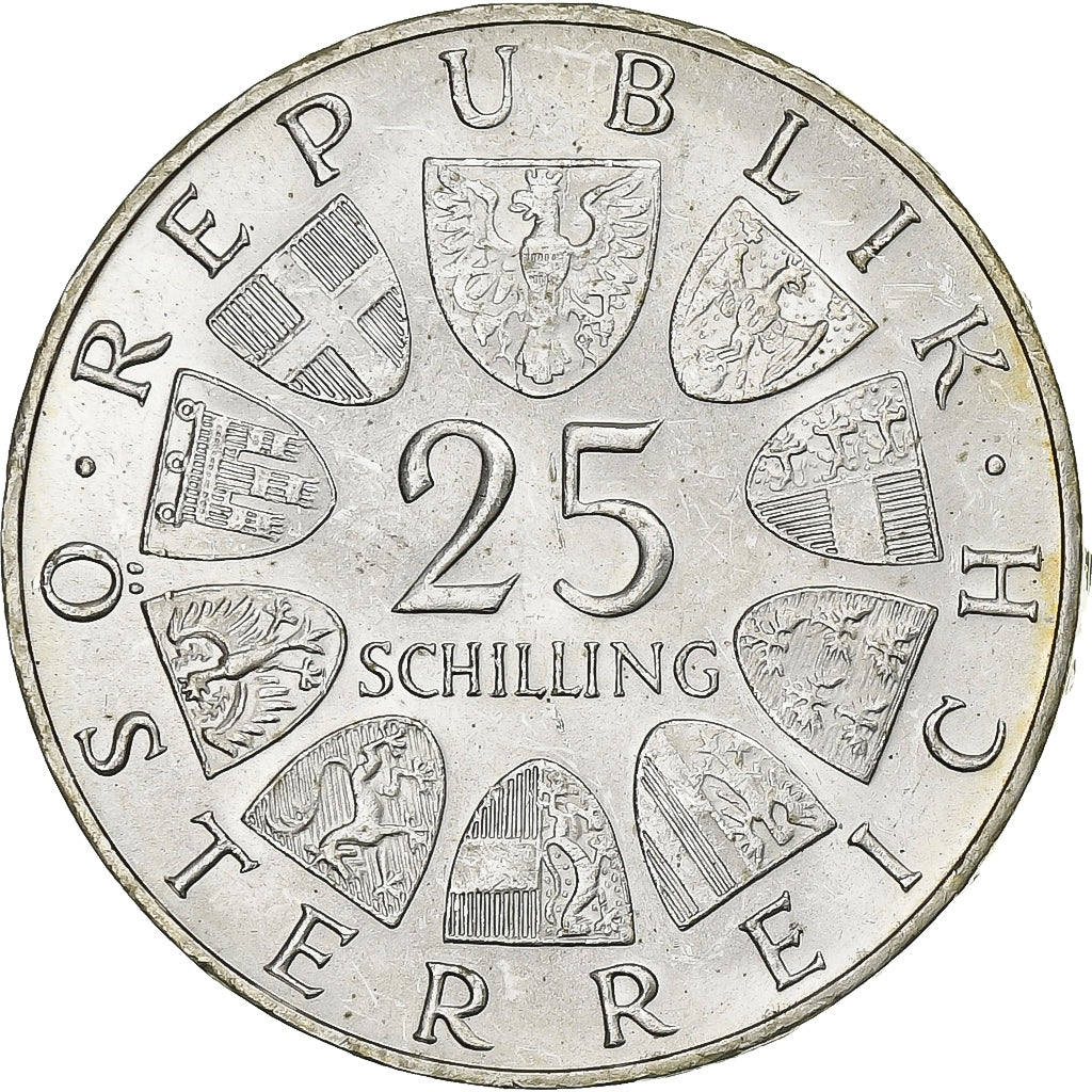 Autriche, 25 Schilling, 1967, Vienne, Argent, SUP+, KM:2901