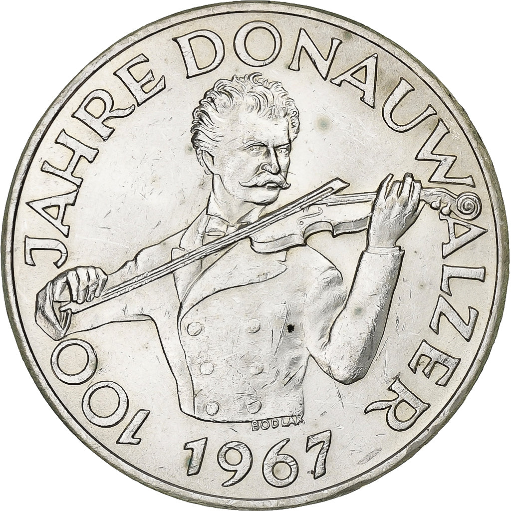 Austria, 50 Schilling, 1967, Vienna, Silver, MS(60-62), KM:2902