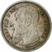 Belgium, Leopold II, 2 Francs, 2 Frank, 1909, Silver, VF(30-35), KM:58.1