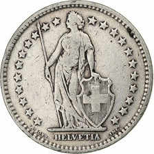 Switzerland, 2 Francs, 1914, Bern, Silver, VF(30-35), KM:21