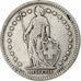 Switzerland, 2 Francs, 1914, Bern, Silver, VF(30-35), KM:21