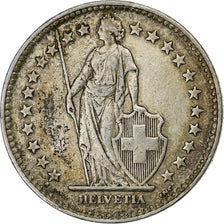 Szwajcaria, 2 Francs, 1940, Bern, Srebro, EF(40-45), KM:21