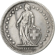 Switzerland, 2 Francs, 1944, Bern, Silver, VF(30-35), KM:21