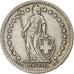 Switzerland, 2 Francs, 1947, Bern, Silver, AU(50-53), KM:21