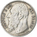 Belgium, Leopold II, Franc, 1909, Silver, VF(30-35), KM:56.2