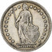 Suiza, Franc, 1940, Bern, Plata, BC+, KM:24