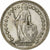 Schweiz, Franc, 1945, Bern, Silber, SS, KM:24