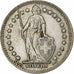 Szwajcaria, Franc, 1945, Bern, Srebro, EF(40-45), KM:24